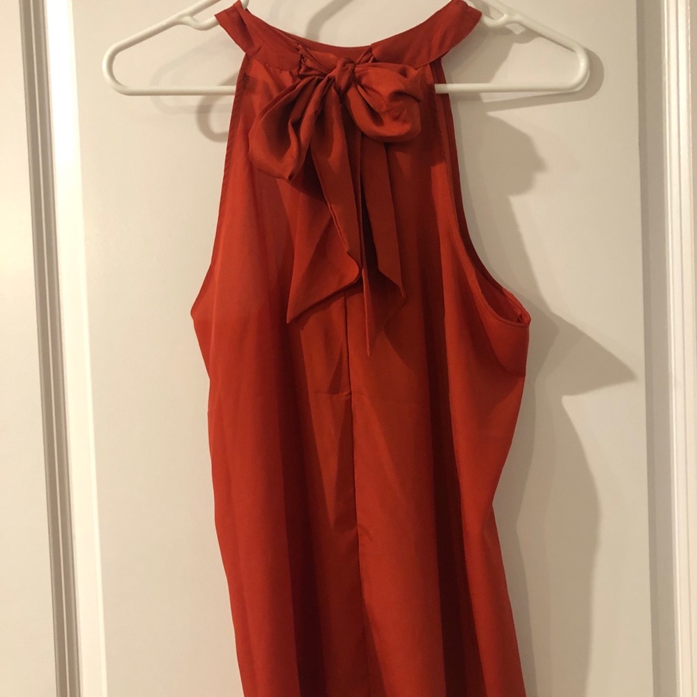 Burnt Orange Banana Republic Top